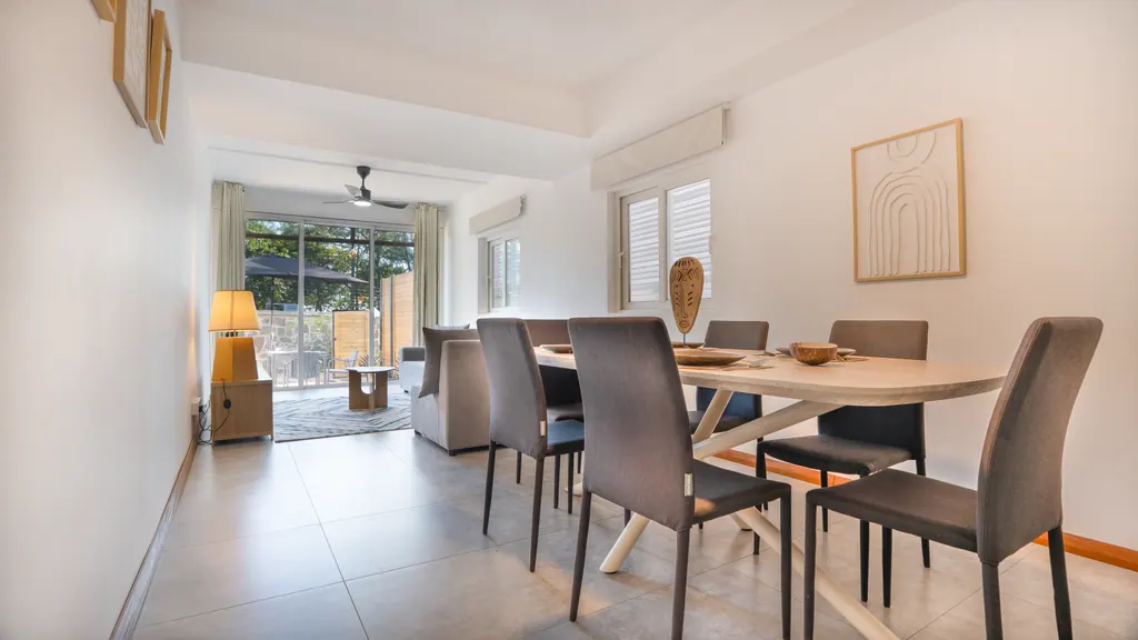 Salle à manger pour réceptions